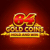 64 Gold Coins Hold and Win